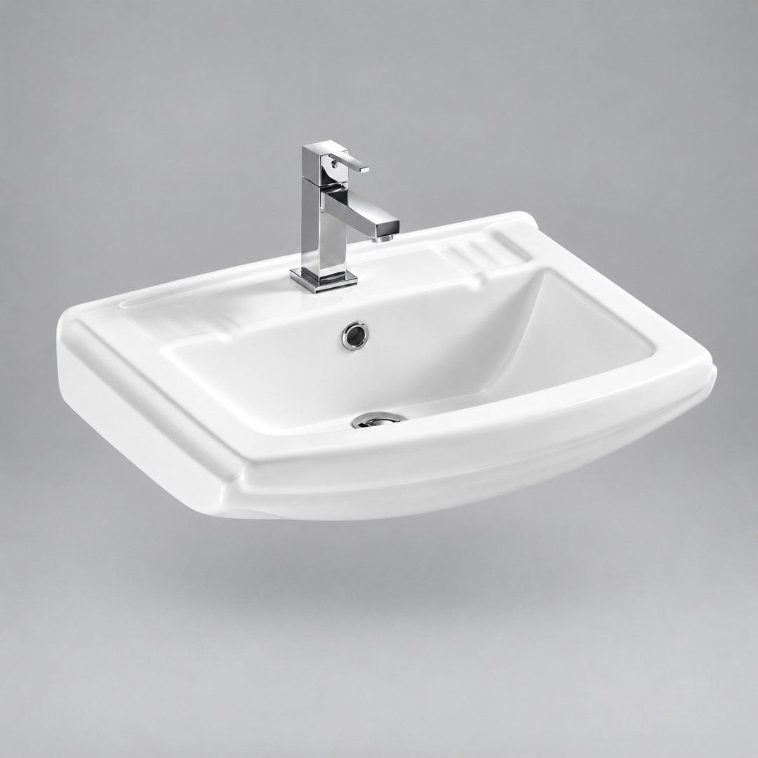 Sonet SOPHIA, washbasin with pedestal (view 4)